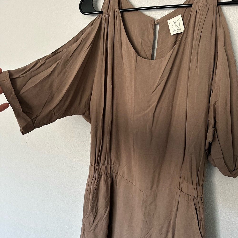 Ella Moss Tan / Light Brown Women's Romper